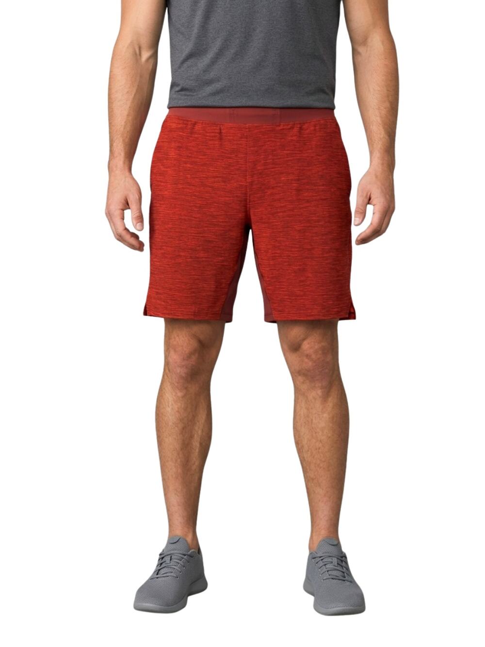 Lululemon THE Short Linerless 9" Large Orange Magma Athletic Shorts Gym Shorts